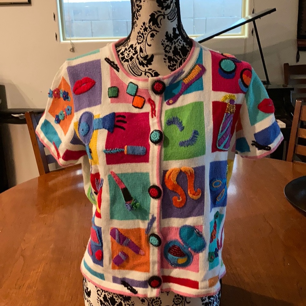 Detailed Michael Simon cardigan size M